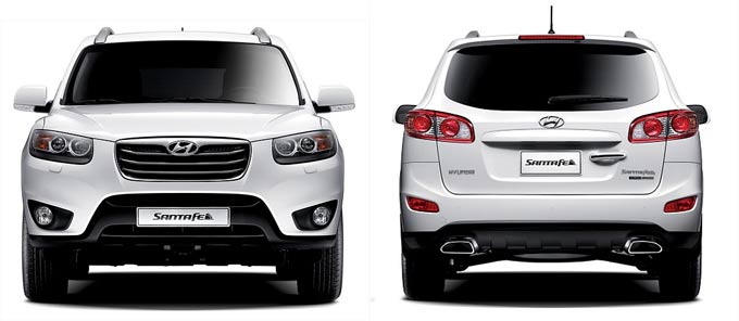 Обновленный кроссовер Hyundai Santa Fe F/L