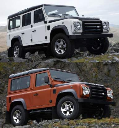 Land Rover Defender Fire and Ice