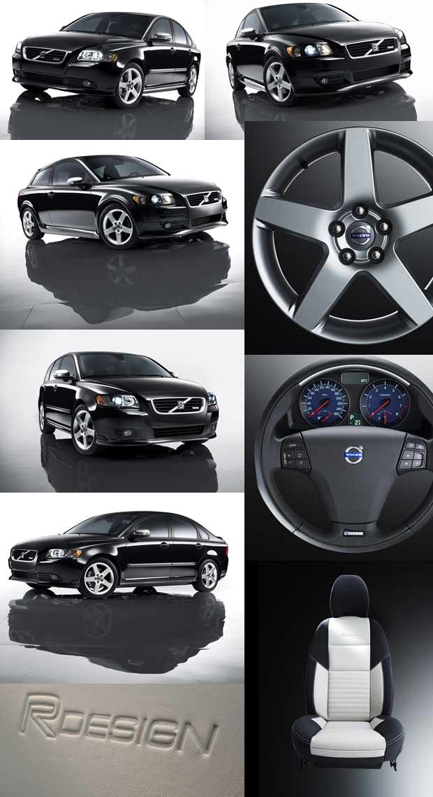 Volvo C30, S40 и V50 DRIVe в модификации R-Design